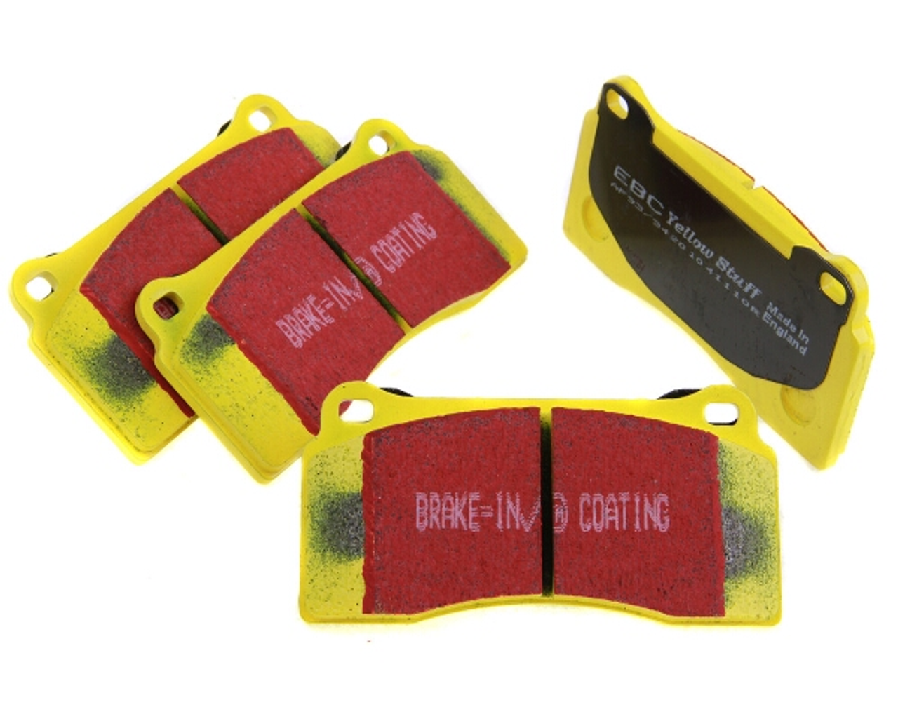 Replacement Brake Pads for Racingline 4-Piston 'Stage 2 EVO' Calipers (Kits from 2021+)