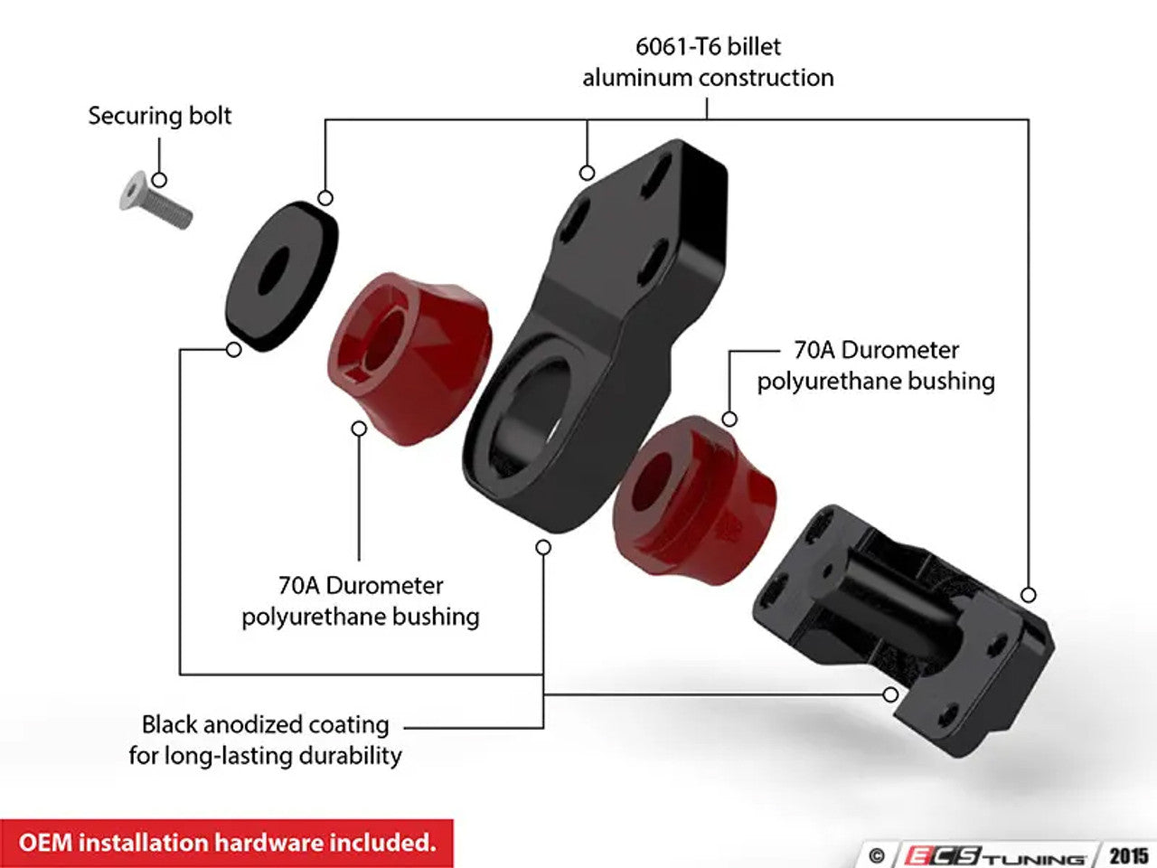 ECS Performance Transmission Mount